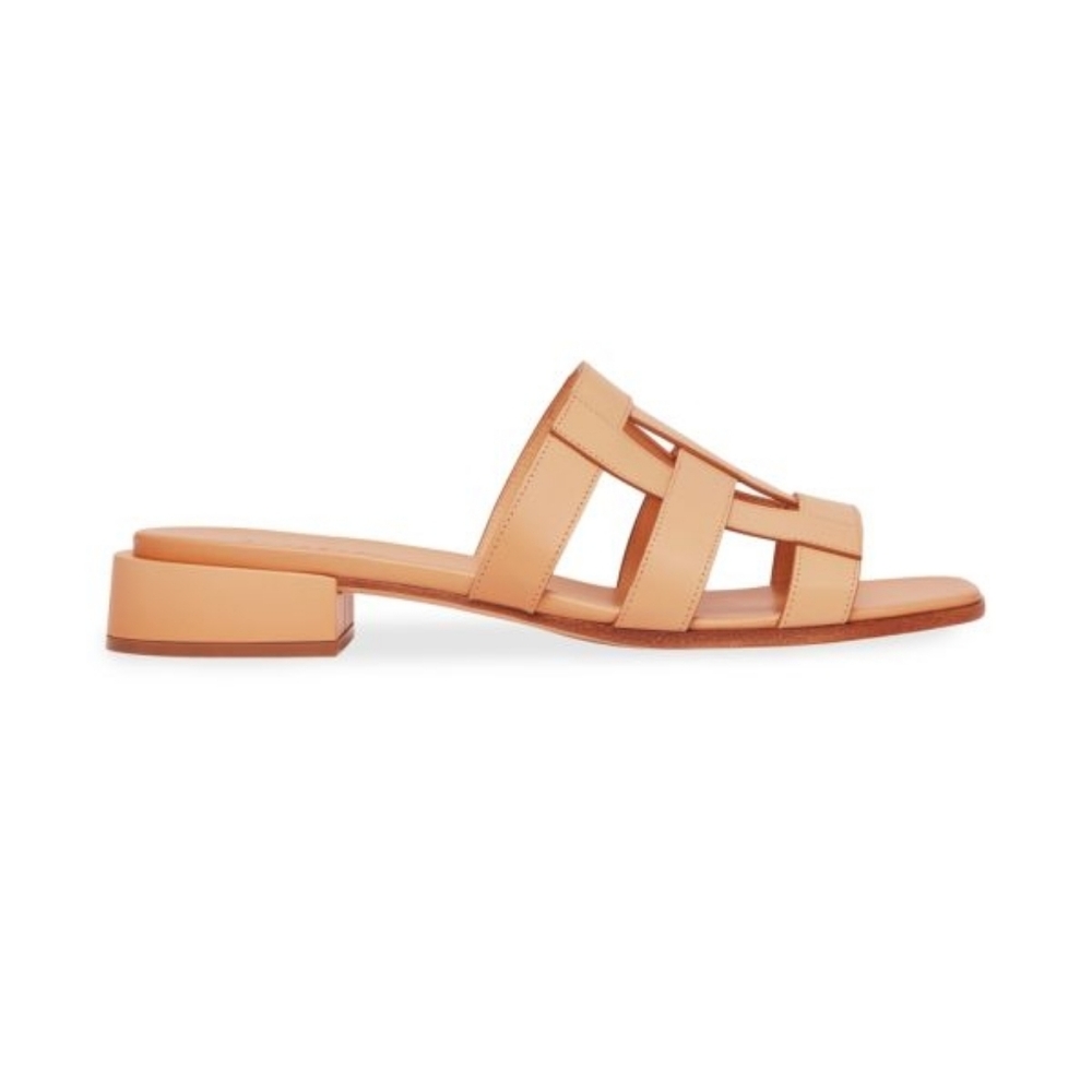 Burberry Lyna Caged Leather Sandals